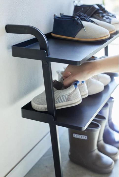 Produktbild Yamazaki Lehnendes Kinder-Schuhregal FRAME