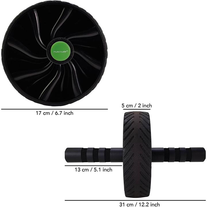 Immagine prodotto Tunturi Exercise Wheel Ab Roller Schwarz