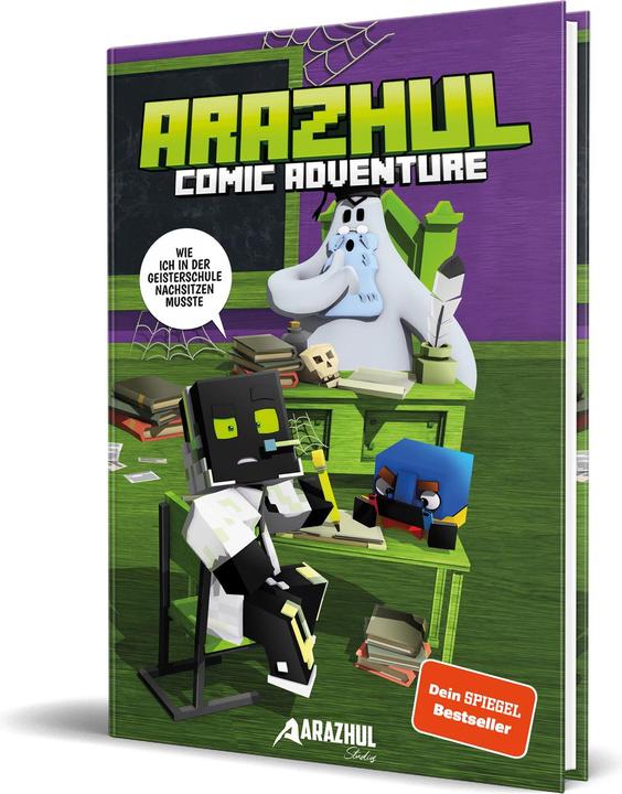 Produktbild Wie ich in der Geisterschule nachsitzen musste - Ein Arazhul-Comic-Adventure (Deutsch, Adrian Richter, Roman Fink, Arazhul, 2020)