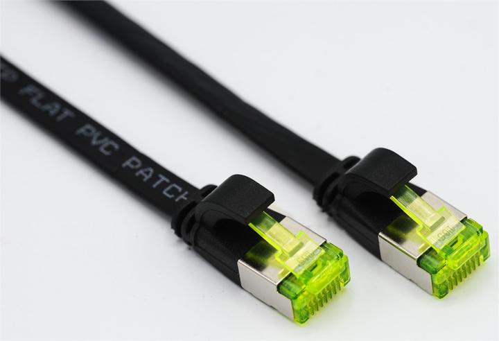 Actual product image Helos Herweck patch cable (S/FTP, CAT6a, 1 m)