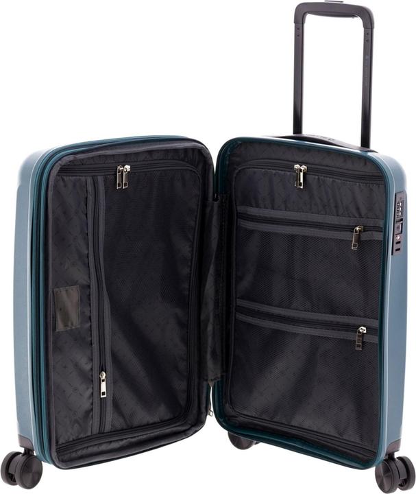 Actual product image Wüsthof 5000 4 Rollen Kabinentrolley 55 cm mit Dehnfalte (34 l, Hand luggage (up to 50 litres))