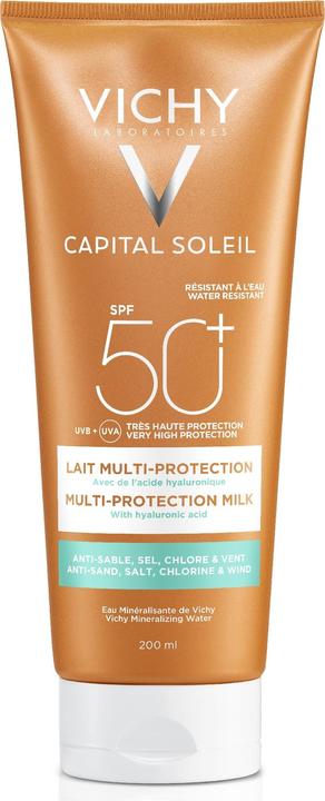 Immagine prodotto Vichy Capital Soleil Latte Multi-Protezione 50+ 200 ml (Latte solare, SPF 50, 200 ml, 232 g)