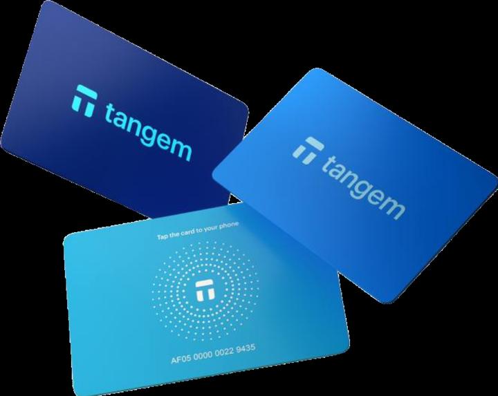 Tangem 2.0 - 3 Card Set - Hyperblue