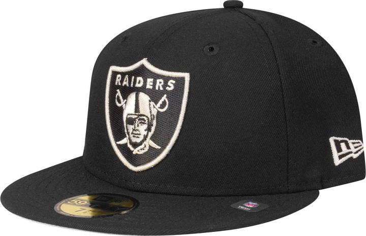 Immagine prodotto New Era 59Fifty Cap Las Vegas Raiders nero argento - 6 7/8 (6 7/8)