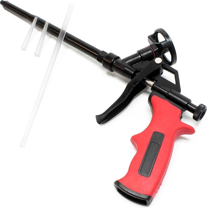 Wiltec Pistolet à mousse de pulvérisation Professionnel PTFE Polyuréthane Mousse de Montage Construction