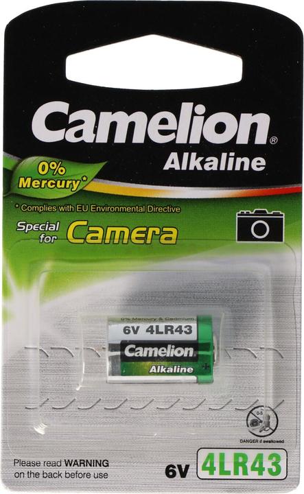 Image du produit AccuCell Batterie PX27, 4AG12, 4LR43, 4NR43, EPX27 (1 pcs, AG12, LR43, 80 mAh)