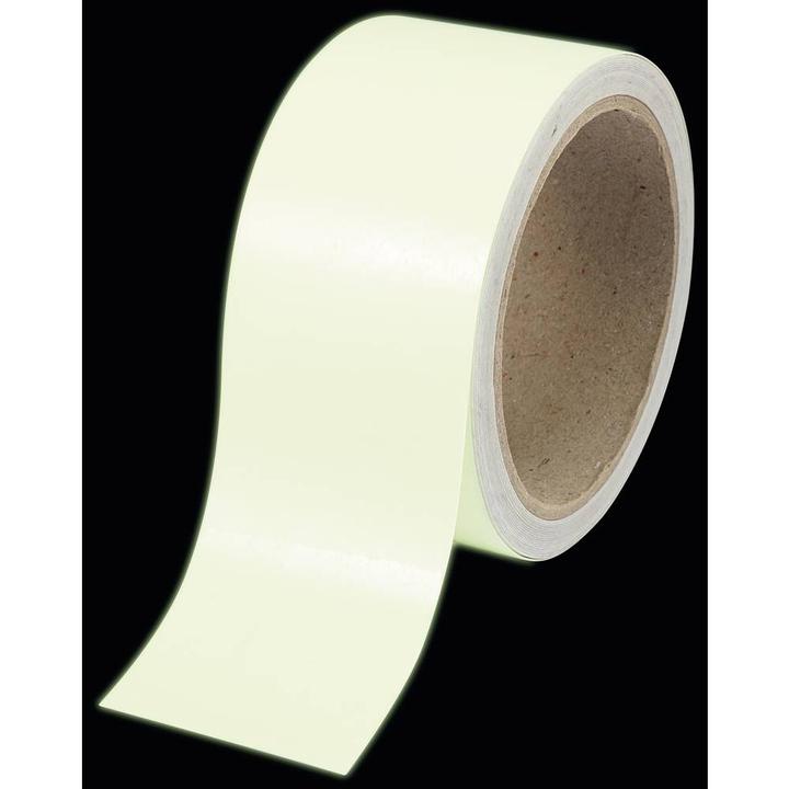 Actual product image Toolcraft Adhesive tape, phosphorescent (50 mm)
