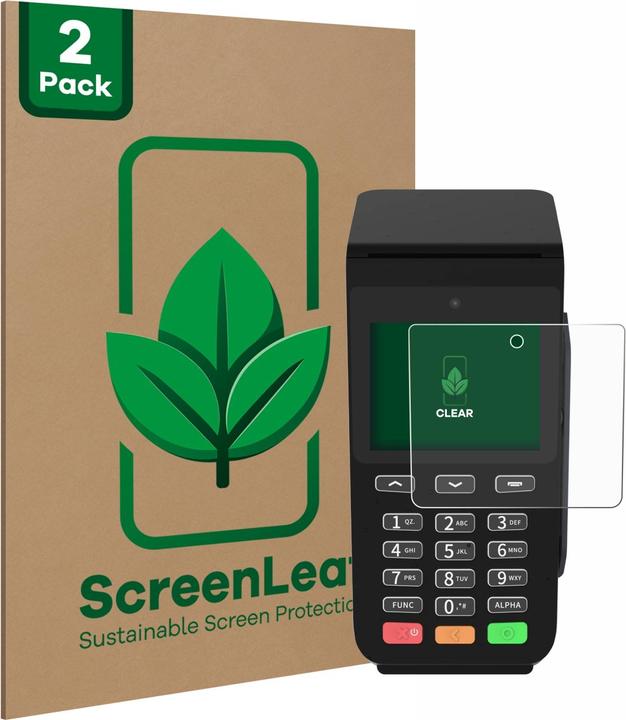 Produktbild ScreenLeaf Schutzfolie nachhaltiger Displayschutz Display Schutz Folie Klar Transparent