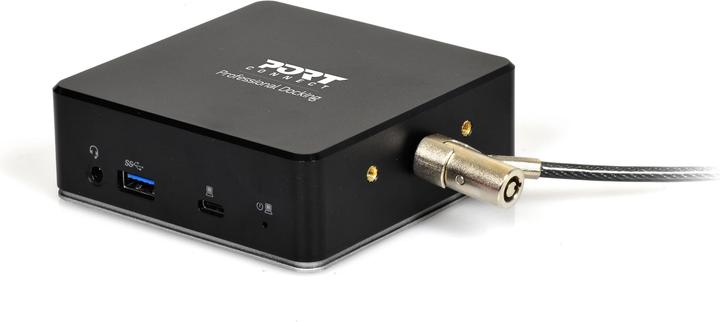 Produktbild Port Designs DOCKING UNIVERSAL OFFICE 901908 2 X 2K-EU, USB-A/USB-C (USB-A, USB-C, 8 Ports)