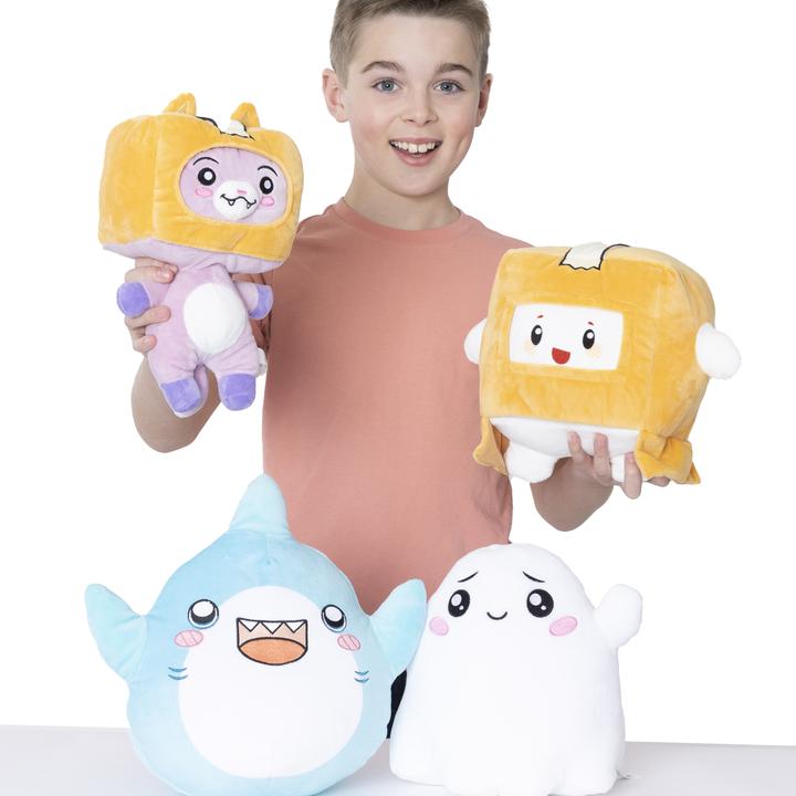 Actual product image Lankybox Mystery Plushies Plüsch, 27,9 cm, mit Überraschungsband innen, offizielles Lizenzprodukt (27.90 cm)