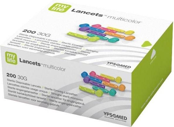 Image du produit Mylife Lancets à usage unique multicolores (Lancette)