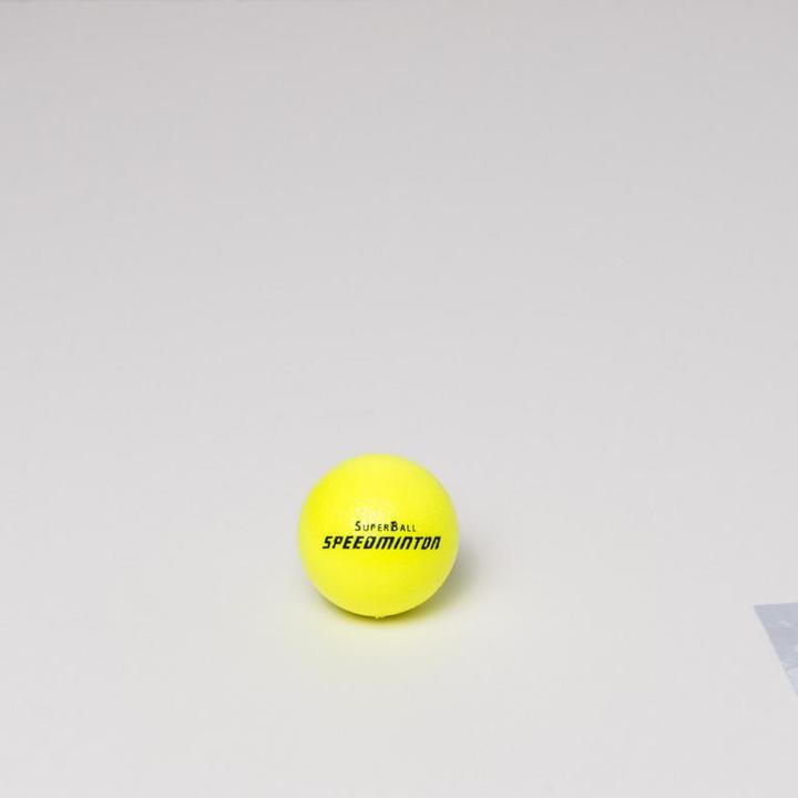 Image du produit Speedminton SuperBall 7cm jaune fluo