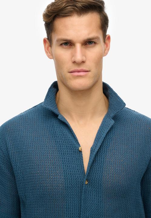 Immagine prodotto Superdry Strickhemd mit Struktur (L)