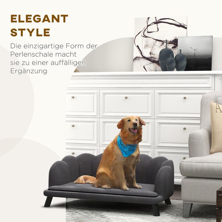 Produktbild PawHut Hundesofa mit Rückenlehne (Hund)