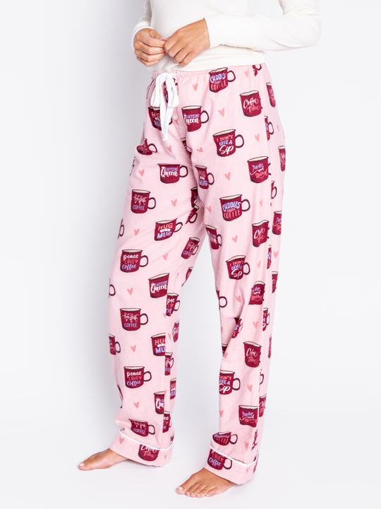 Actual product image Pj Salvage Pyjama bottom pink/small patterned (XS)