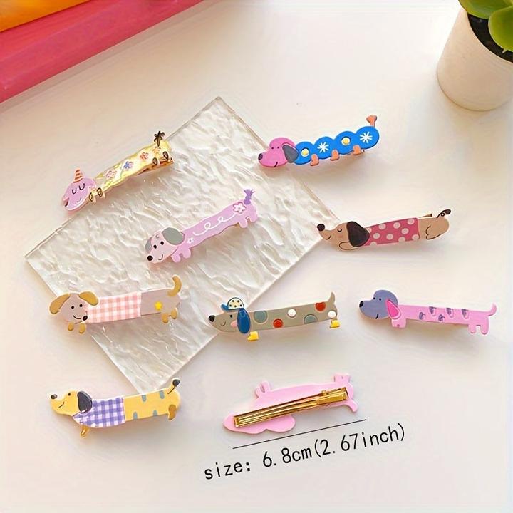Immagine prodotto Activity Board Set di fermagli per capelli per cuccioli in acrilico 3 pezzi, simpatici accessori per capelli per (3 pz.)