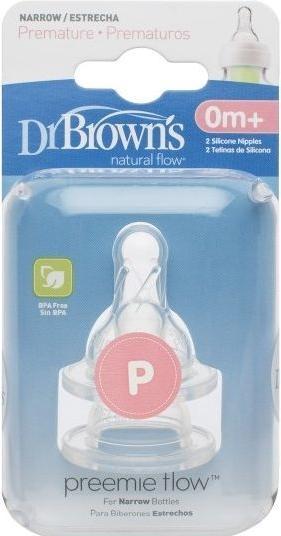 Produktbild Dr Browns Preemie žindukai neišnešiotiems kūdikiams 0m + 2 vnt (QU0025) (2 x, ab Geburt)