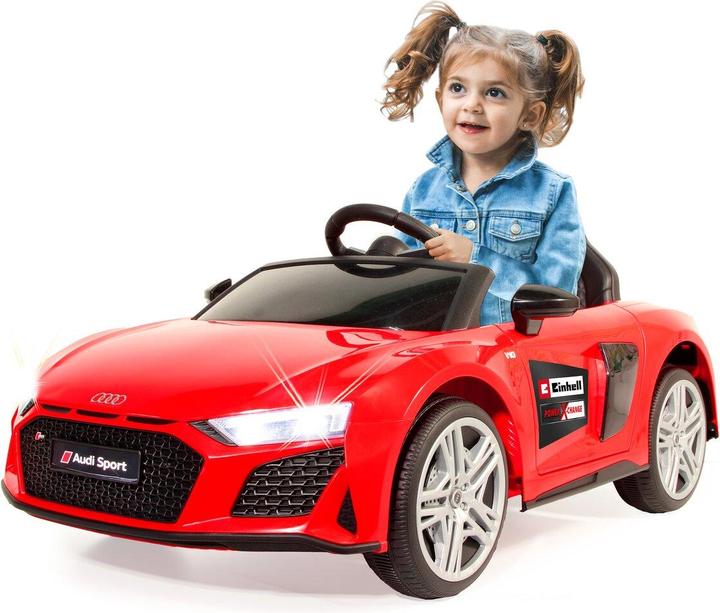 Productafbeelding Jamara Ride-on Audi R8 Spyder 18V rood Einhell Power X-Change incl. Startset (18 V)
