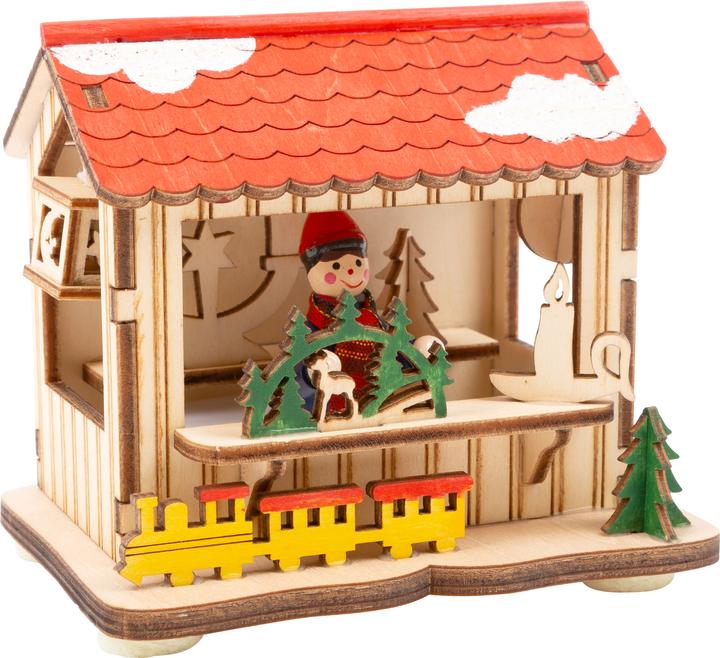 Actual product image small foot Lamps set Christmas market