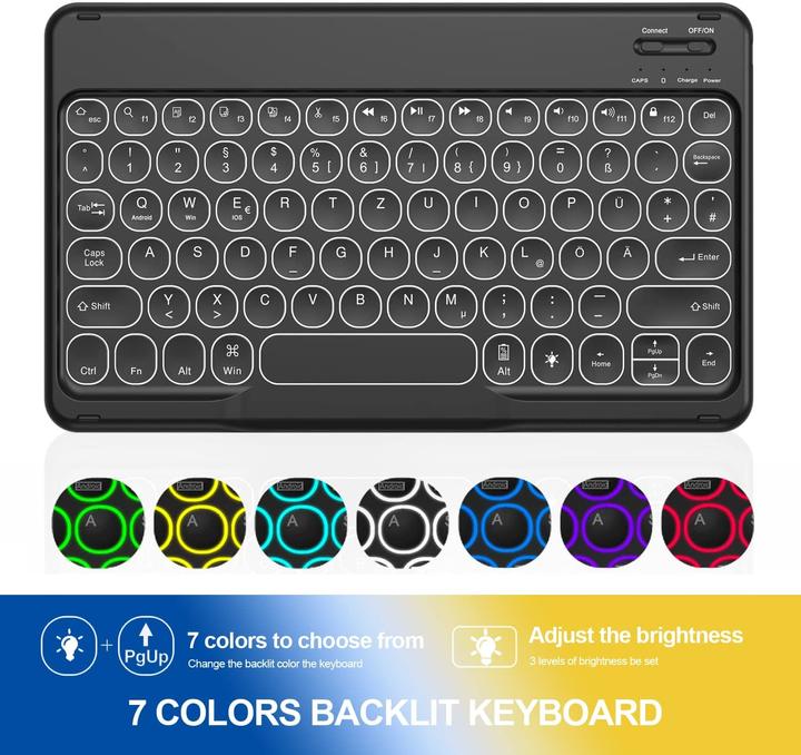 Produktbild Janolty Kabellose Tastatur (Galaxy Tab A8)