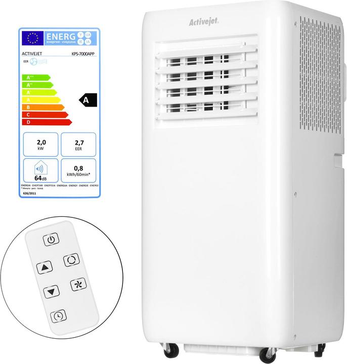 Produktbild Activejet KPS-7000APP (25 m², 7000 BTU/h)