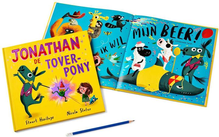 Actual product image Picture book Jonathan the magic pony