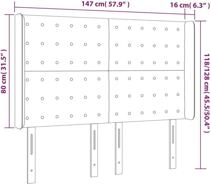 Produktbild VidaXL Farlie (147 x 16 x 128 cm)