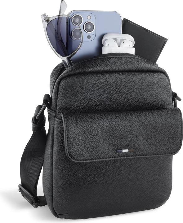 Actual product image Bugatti Rico Schultertasche, klein / Shoulder bag, small