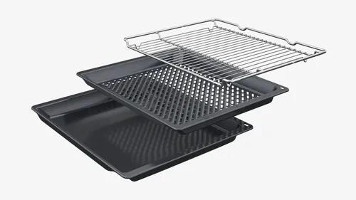 Produktbild Bosch Hausgeräte Built-in cooker set, HEG578BB4 + NXX675CB5E, Built-in cooker, Flex induction hob, HND679LS62