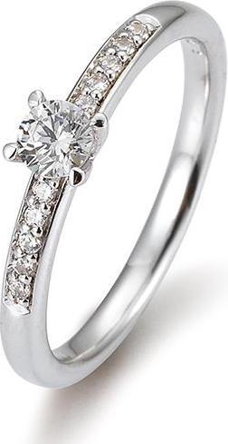 Produktbild Breuning Verlobungsring Pavé (55, 585/14 K Gold)