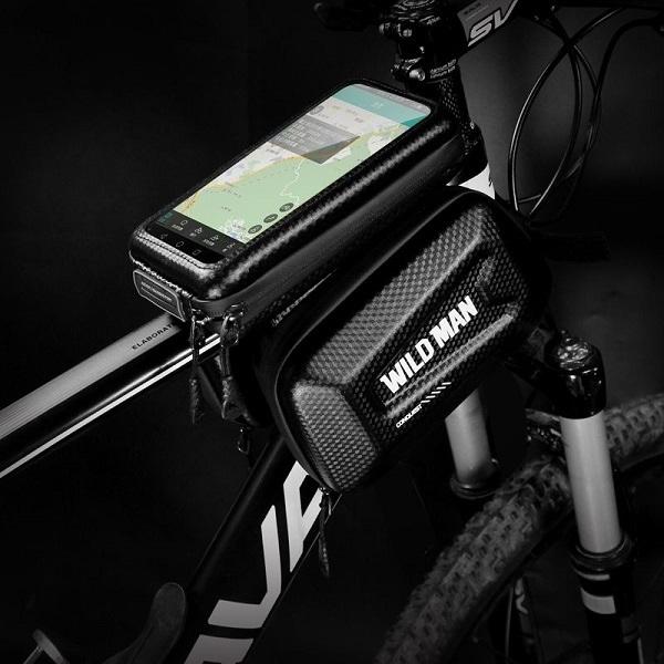 Actual product image Wildman Lockable mount for XL E6S bike (1 l, Frame bag)