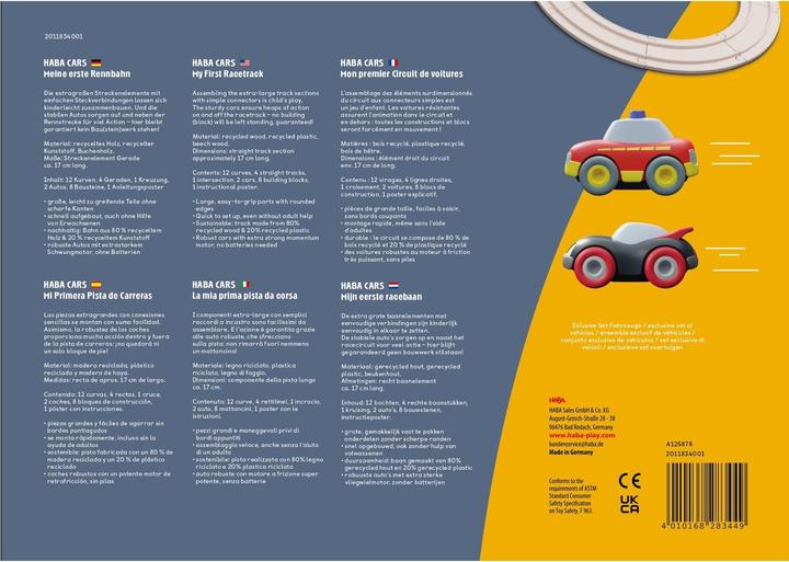 Immagine prodotto Haba Auto - Il mio primo circuito