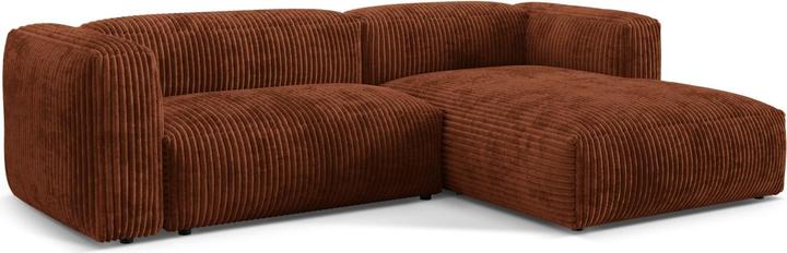 Actual product image Micadoni Modular Right Corner Sofa, "Martina", 2 Seats, 283x176x75 Made in Europe (Corner sofa)