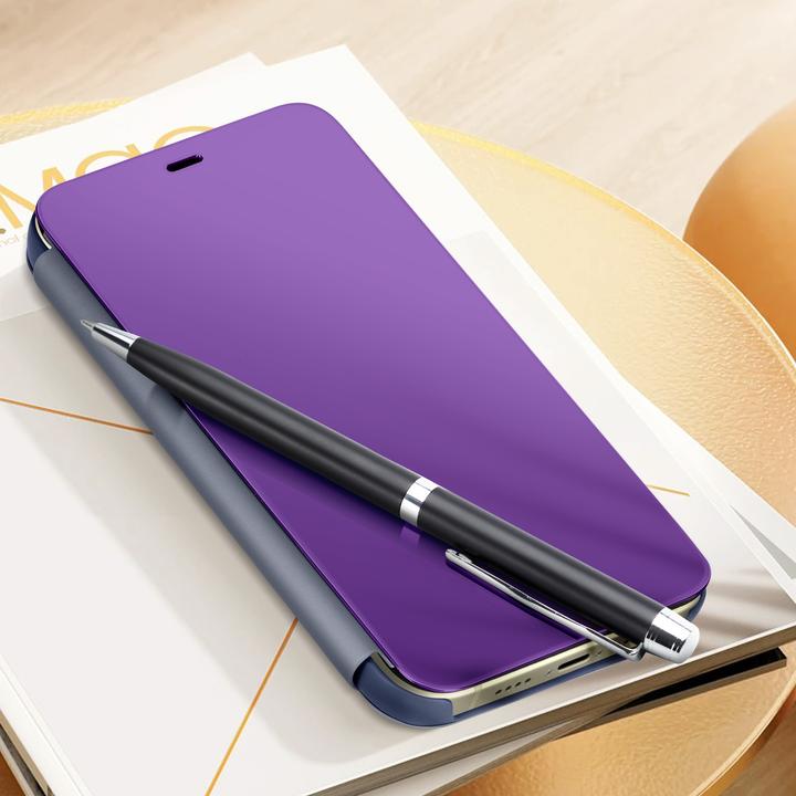 Actual product image Avizar Clear View Standing Cover Series (Apple iPhone 15)