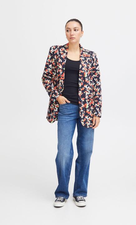 Actual product image Ichi IHKATE PRINT OVERSIZE BL 20120502 (L)