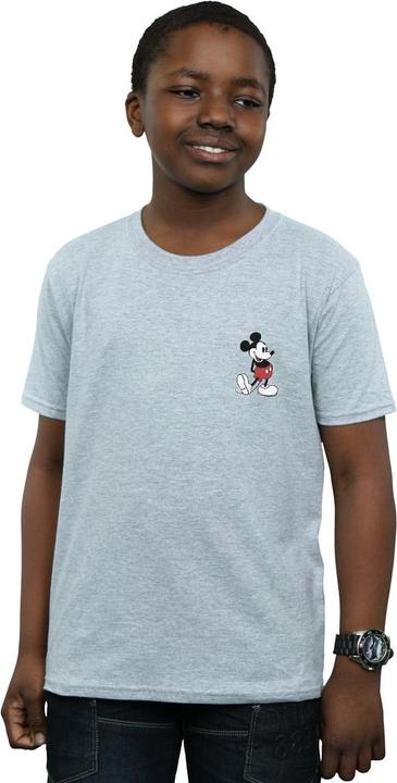 Disney Mickey Mouse Kickin Retro Chest TShirt Jungen