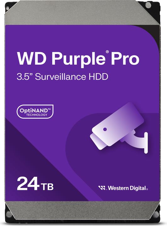 Actual product image WD Purple Pro (24 TB, 3.5", CMR)