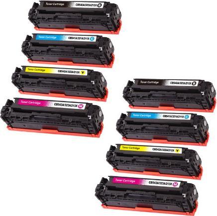 Actual product image Hermex Compatible Canon i-SENSYS LBP-5050 Toner Cartridges (M, FC, C, Y)