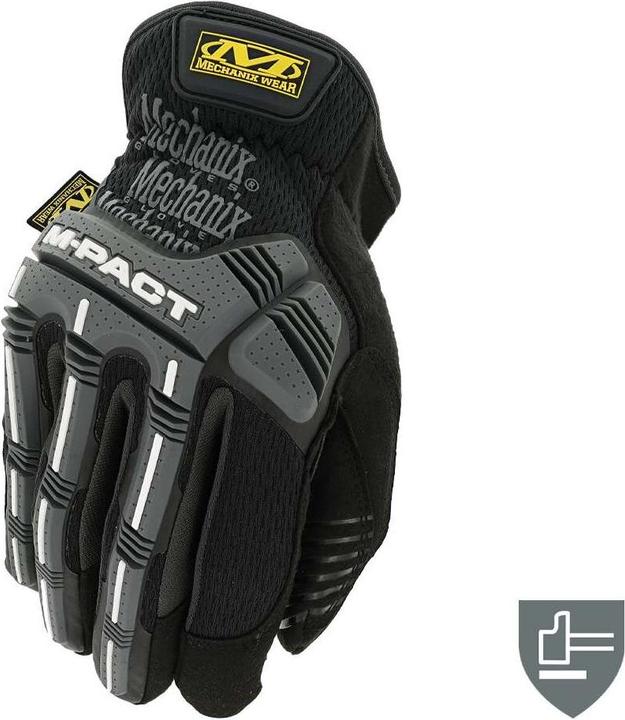 Produktbild Mechanix Wear Gloves Mechanix M-Pact® Open Cuff size 10 / L. Wrinkled cuff, TrekDry®, synthetic leather, palm, tee (10, L)