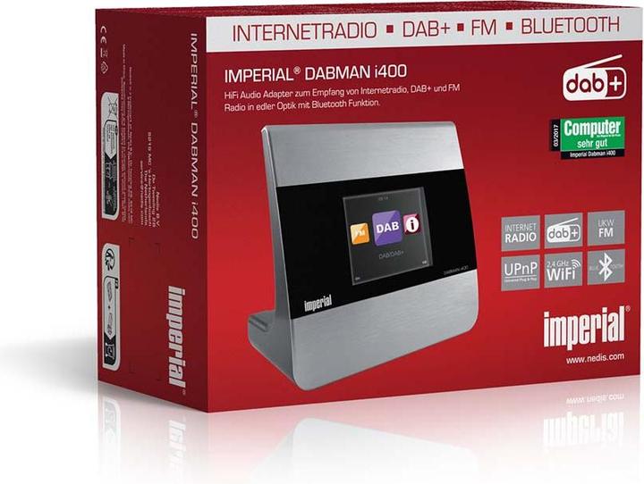 Actual product image Imperial Dabman i400 (Web radio, DAB+, Bluetooth, Wi-Fi)
