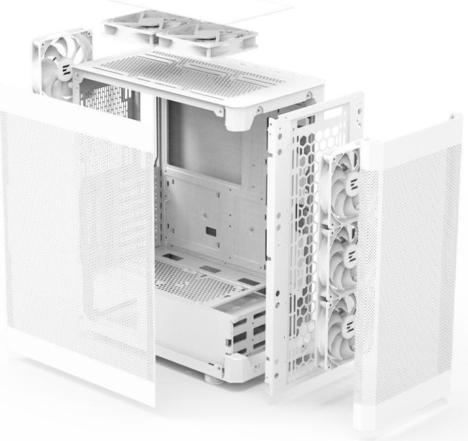 Produktbild Zalman Boitier Moyen Tour ATX I4 (Blanc) (mATX, Mini-ITX, ATX)