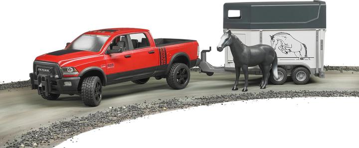 Image du produit Bruder Dodge RAM 2500 avec remorque pour chevaux