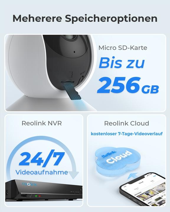 Actual product image Reolink E Series E330 WiFi Indoor (2560 x 1440 Pixels)