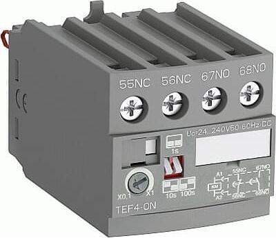 Image du produit ABB Minuterie/blocage de temporisation à déclenchement retardé 24-240V AC/DC pour montage sur