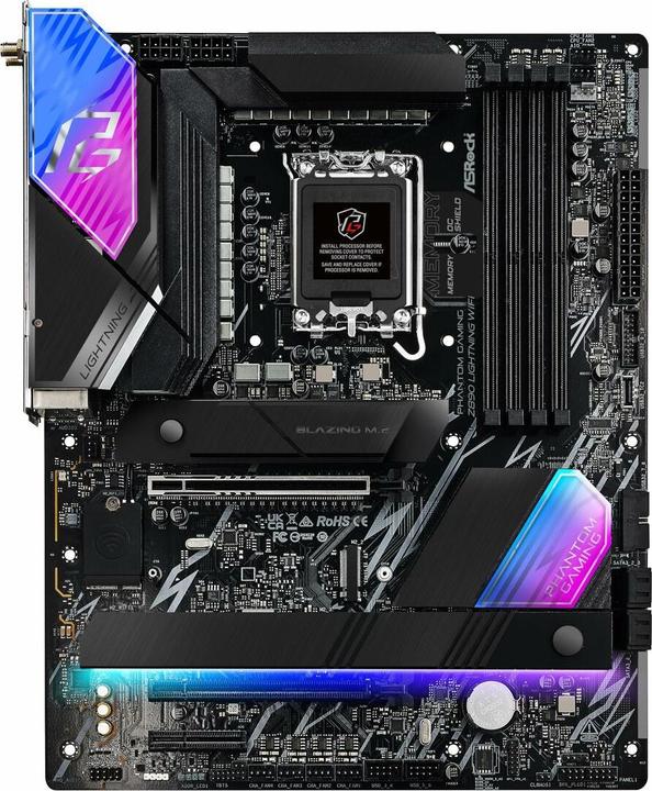 Actual product image AsRock Płyta główna Z890 Lightning WiFi (LGA 1851, Intel Z890, ATX)