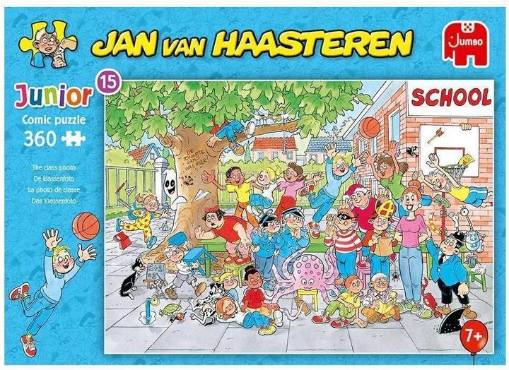 Actual product image Jan van Haasteren Puzzle Junior Class Photo, 360 pieces. (360 pieces)