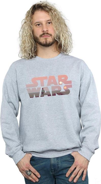 Immagine prodotto Star Wars Tatooine Logo Felpa Uomo (L)