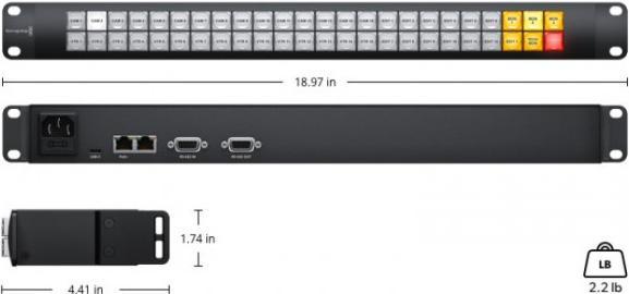 Produktbild Blackmagic Videohub Smart Control Pro (Digital -> Digital)
