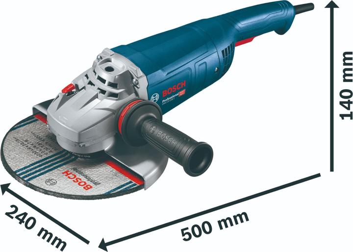 Produktbild Bosch Professional Combo Kit: 2-tlg. Winkelschleifer-Set: GWS 22-230 J + GWS 880 in Koffer (100 mm)