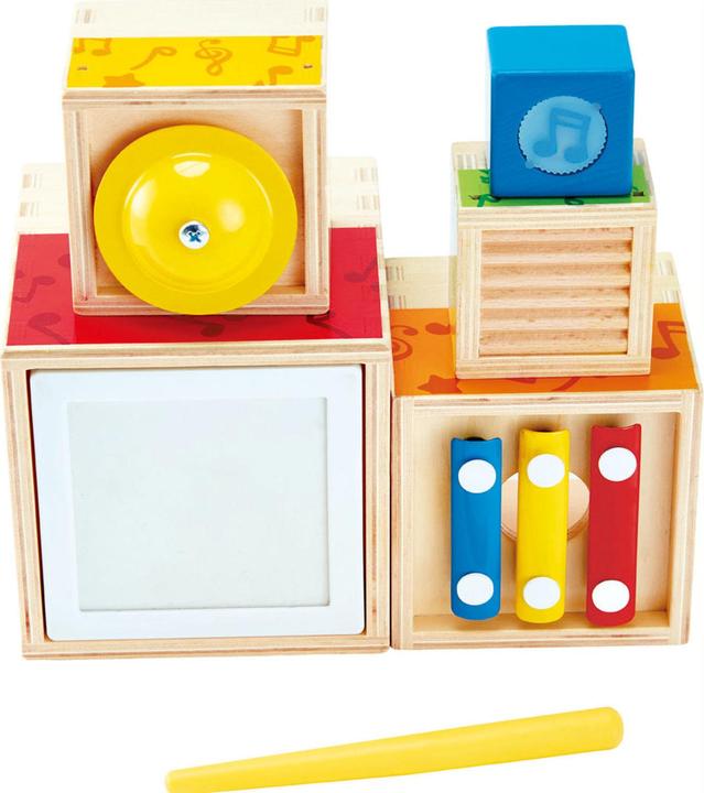 Produktbild Hape Musik-Stapelwürfel (Deutsch)